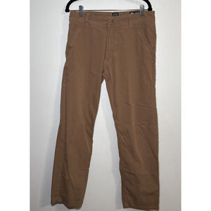 KUHL Legendary Pants Mens 32x32 Slax Tan Khaki Outdoor Slacks Gorpcore